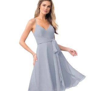 Azazie Doll dress in dusty lavender in size 8 NWT